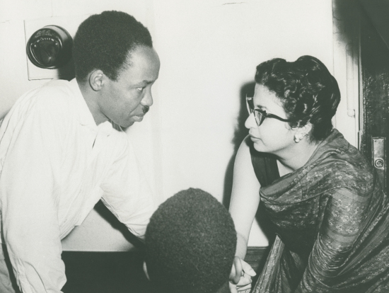 Frene Ginwala in conversation with Julius Nyerere