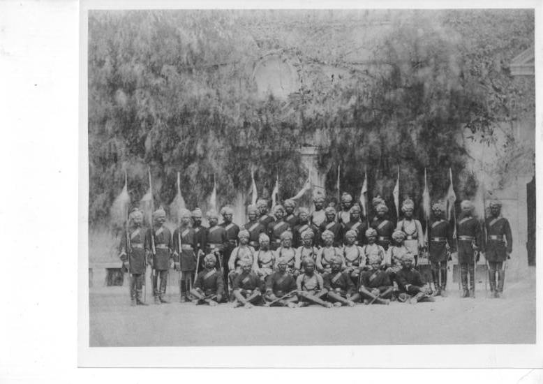 Indian soldiers in the British army during the South African War, c. 1900, AL2686_1H