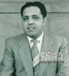 Portrait of Ahmed Kathrada prior to imprisonment 	AL2547_16.2.22